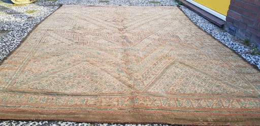 Handgeknoopt Berber kleed wol 287x193cm