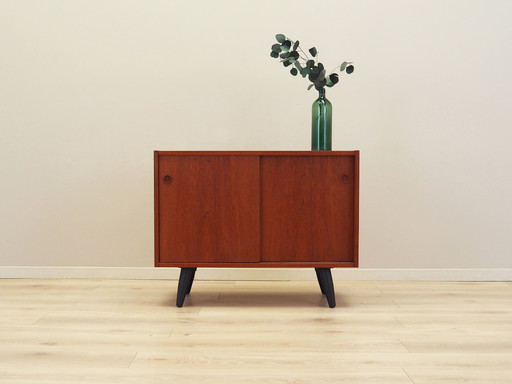 Teak Cabinet, Danish Design, 1970s, Production: Denmark