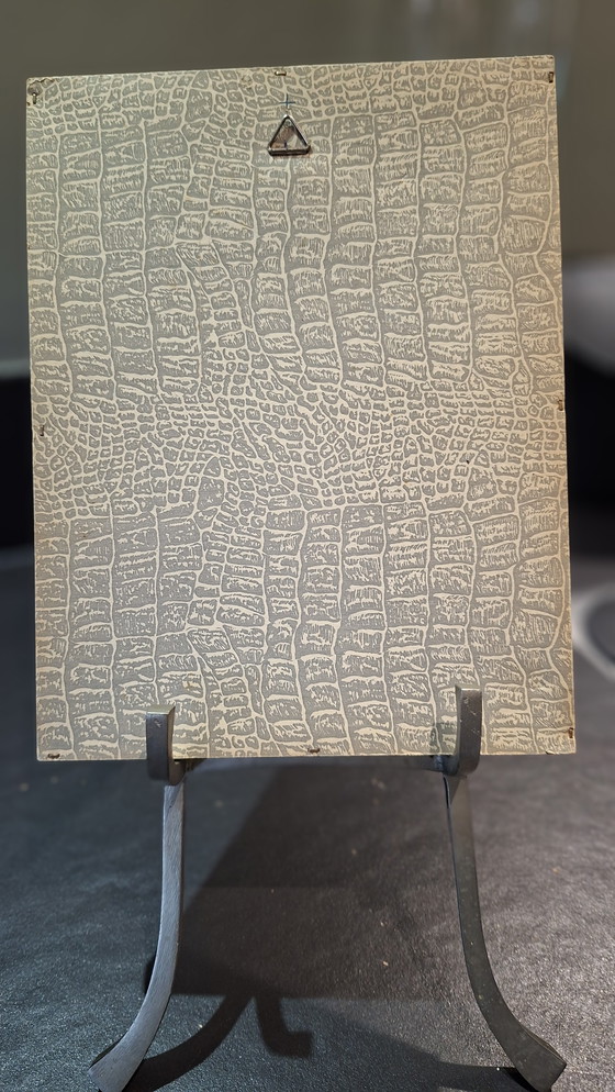 Image 1 of 3 x brocante paintings botanical print of 3 colors of roses