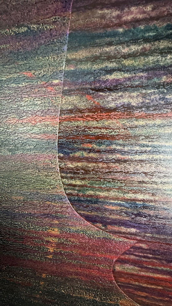 Image 1 of rotan hunt "aurora persona" mural