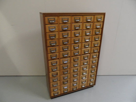 Image 1 of Vintage shop cabinet with 65 drawers
