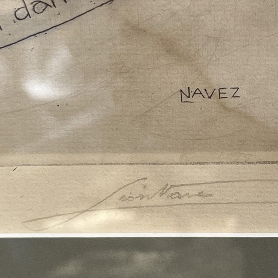 Leon Navez, R Vivier & A Marin, Incisioni, Set di 2 – Litografie e stampe, Paper, Art Deco (photo 9 of 10)