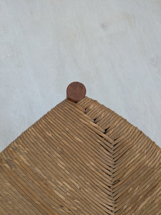 Image 1 of Authentischer Chiavarina-Stuhl aus Naturholz mit Sitzfläche aus geflochtenem Stroh - Ikone des italienischen Kunsthandwerks