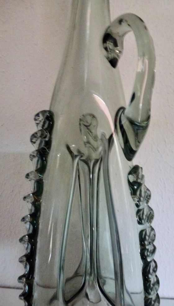 Image 1 of Vintage Georgische brandewijnfles. 