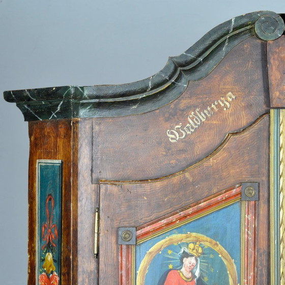 Image 1 of Baule nuziale di arte popolare tedesca, 1842