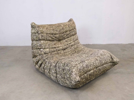 Vintage Ligne Roset Togo limited edition "liberty" 1970's