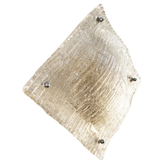 Mid Century Modern Wall Light by Albano Poli for Poliarte Chrome Version – Glass (photo 2 of 14)
