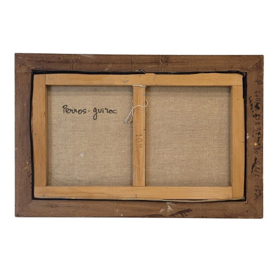 Image 1 of “Boten aan de kust” Mainié, Post-impressionisme, jaren 70 – Frankrijk