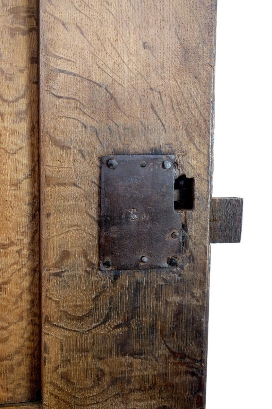 Image 1 of Hollandse 17de eeuwse Toogkast eikenhout