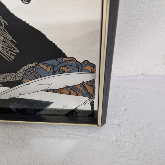 Image 1 of Espejo Art Nouveau de la brasserie