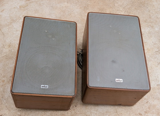 Image 1 of Raro set di altoparlanti Braun anni '70