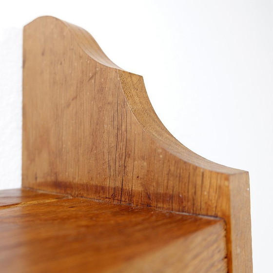 Image 1 of Étagères murales à chevilles de style Arts & Crafts - 1960s