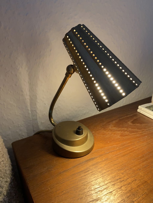 Hollywood Regency Tischlampe aus Messing