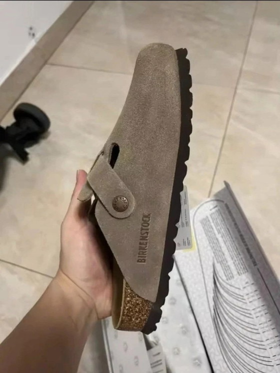 Image 1 of Birkenstock Boston, taupe, Größe 39