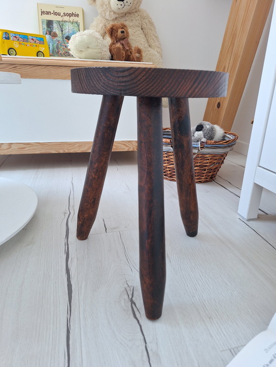 Image 1 of Vintage Tripod Stool