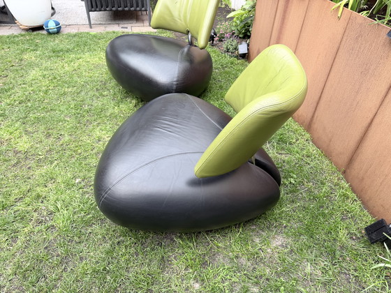 Image 1 of 2 Leolux Pallone "Pa" fauteuils