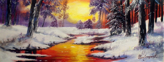 Image 1 of Gulczas Kunst „Sonne des letzten Winters“