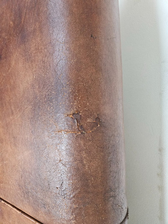 Image 1 of Leather sofa - Nico van Oorschot - Chesterfield