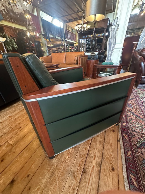 Image 1 of Set van 2 Schuitema 'Frank' Fauteuils – Refurbished Art Deco Stijl