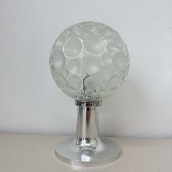 Image 1 of Hustadt leuchten glass table lamps , 1970s