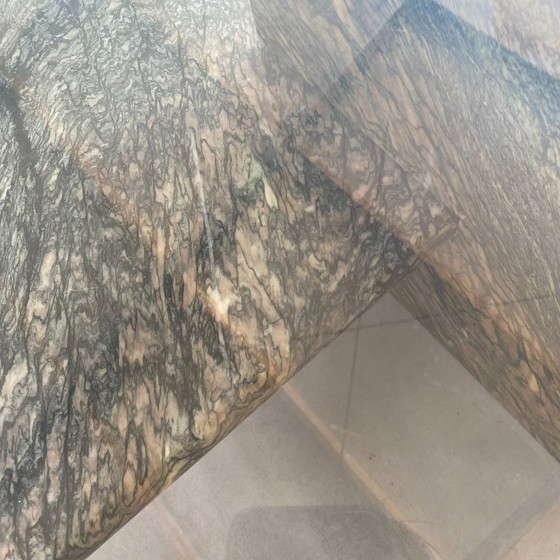 Image 1 of Large Sicilian Marble Italian Design Coffee Table