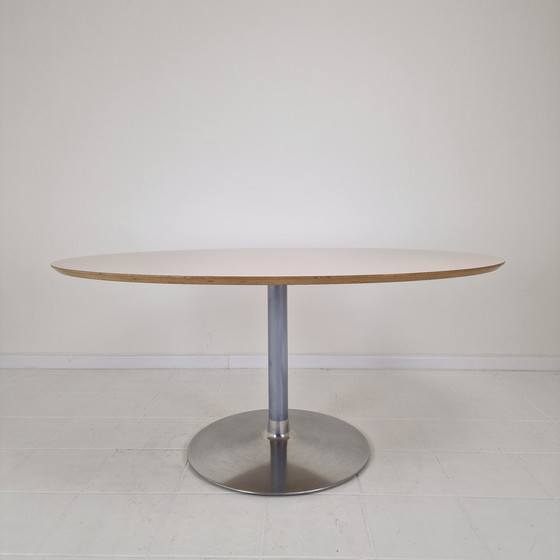 Image 1 of Table de salle à manger ovale par Pierre Paulin pour Artifort, années 2000