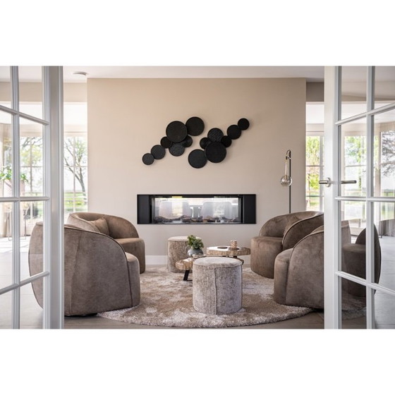 Image 1 of 2 luxurious swivel armchairs from Arma Interiors