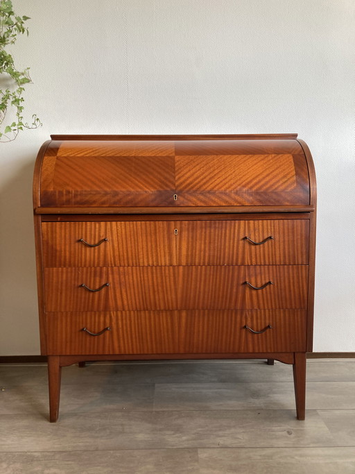 Retro vintage mid-century secretary