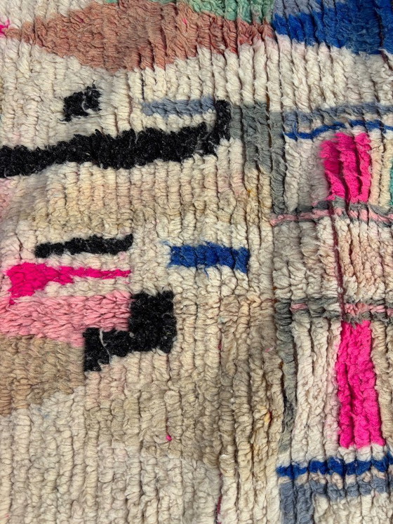 Image 1 of Handgewebter, farbenfroher Boujaad-Teppich, 200 x 300 cm, authentische marokkanische Berberwolle