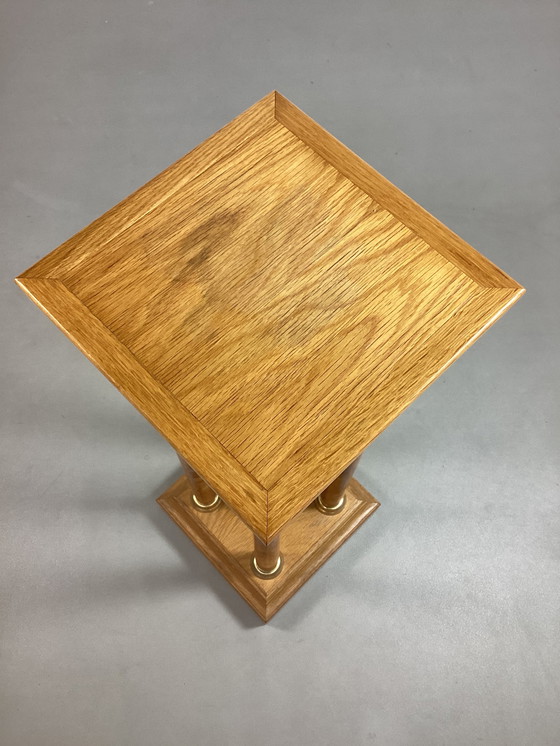 Image 1 of Portavasi a colonna con piedistallo vintage anni ottanta