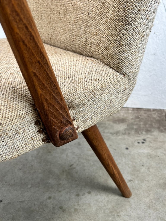 Image 1 of Vintage Teak Armchair, Germany 1970s