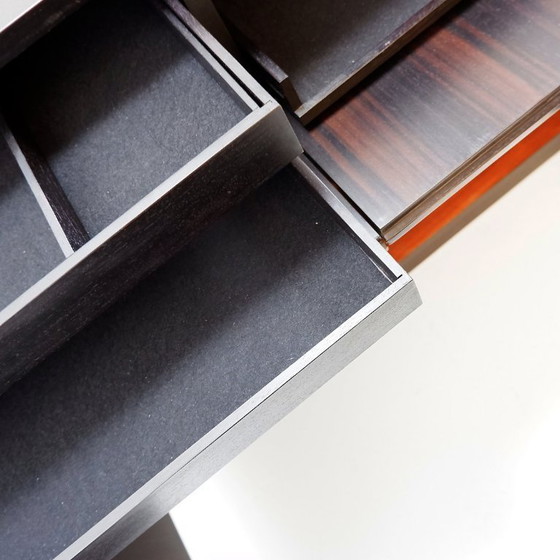 Image 1 of Mid-century modernist 4-door sideboard by De Coene - 1960s