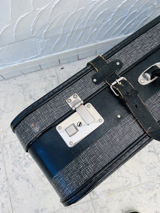 Image 1 of Koffer aus Karton Grau meliert