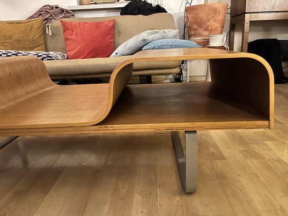 Image 1 of Table basse vintage en contreplaqué IKEA Lagfors
