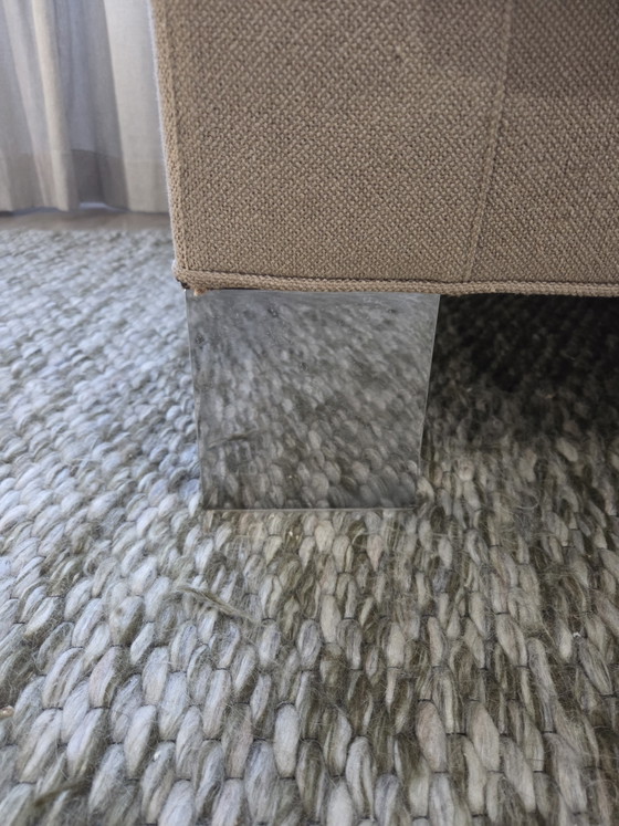 Minotti Pollock Sofa – Textile, Chrome (photo 4 of 8)