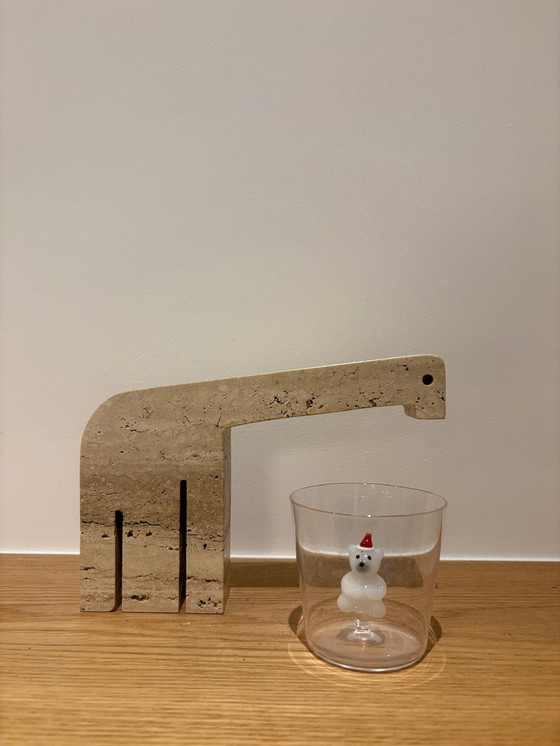 Image 1 of Giraffa in travertino, Fratelli Mannelli, Italia, anni '70