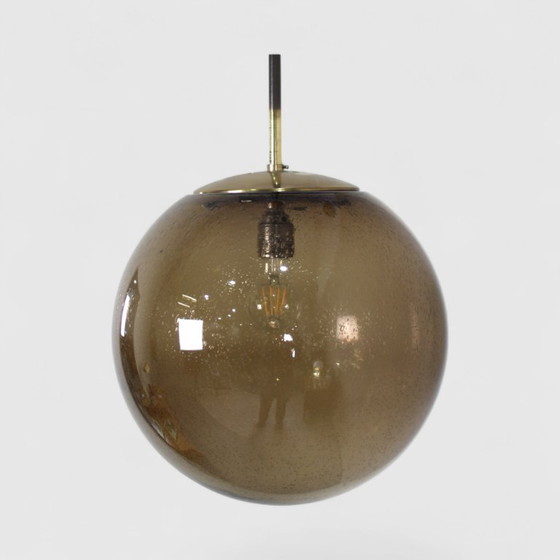 Image 1 of Vintage design rookglas bollamp XL