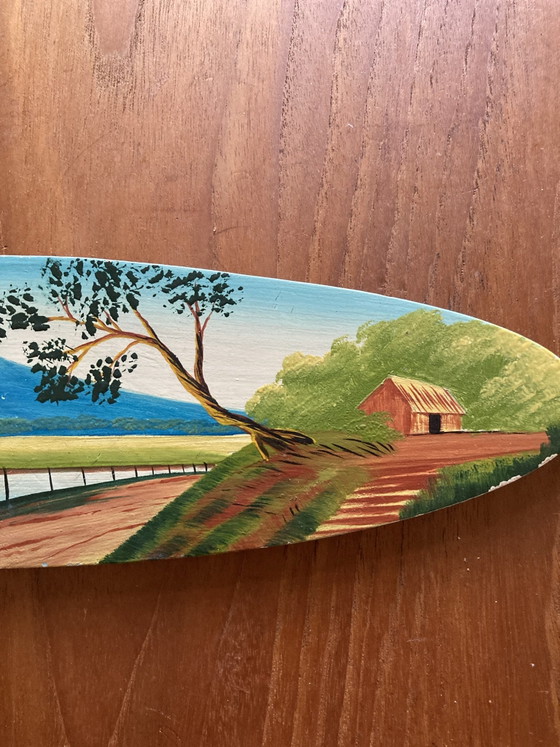 Mooi Indie 4 surfboard paintings – Paintings & Drawings, Wood (photo 6 of 15)