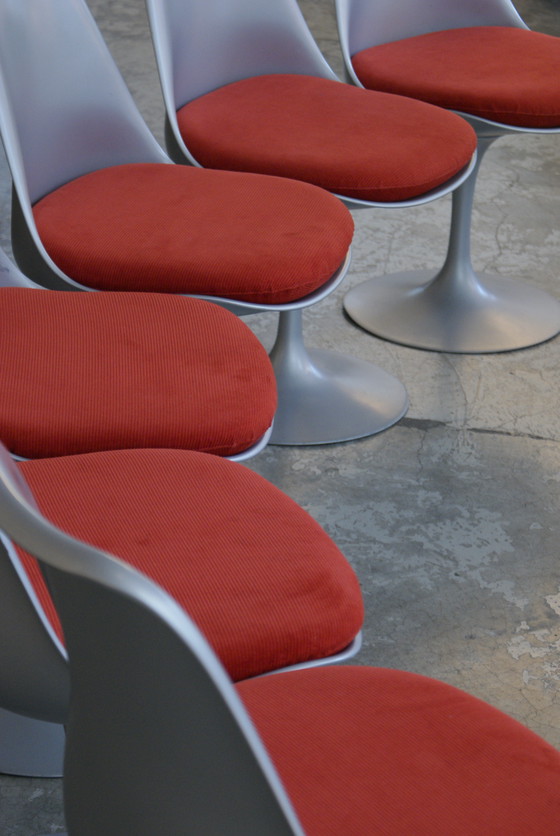 Image 1 of 6 Knoll Tulip Chairs Special Edition 50Th Anniversary