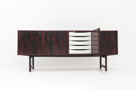 Image 1 of Buffet vintage en bois de rose du Mid Century