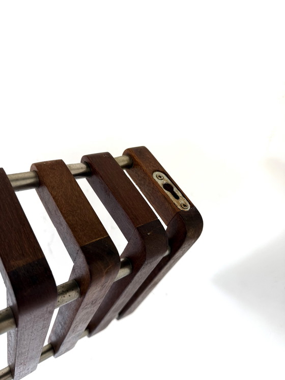 Image 1 of Vintage parametric wall shelf ‘80s