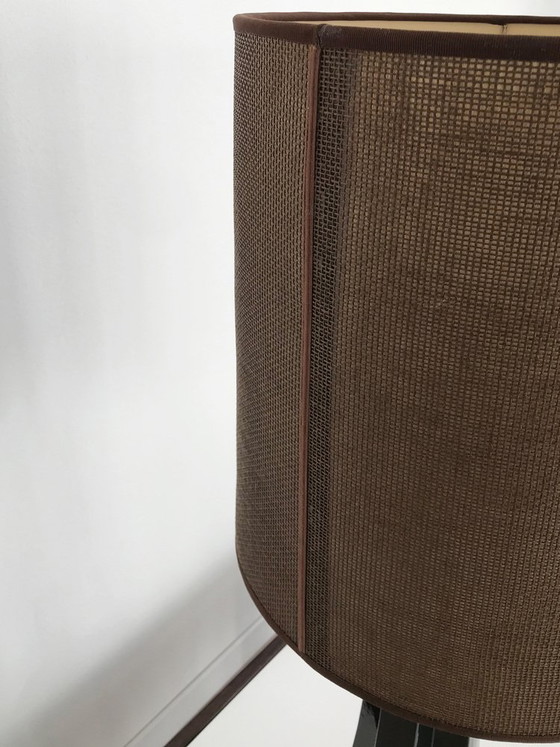 Lampada grande con base in ceramica, Italia, anni '60 – Lampade da tavolo, Mid Century Modern (photo 5 of 8)
