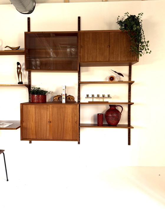 Image 1 of Système mural modulaire Vintage XL 'Cado' Poul Cadovius '60