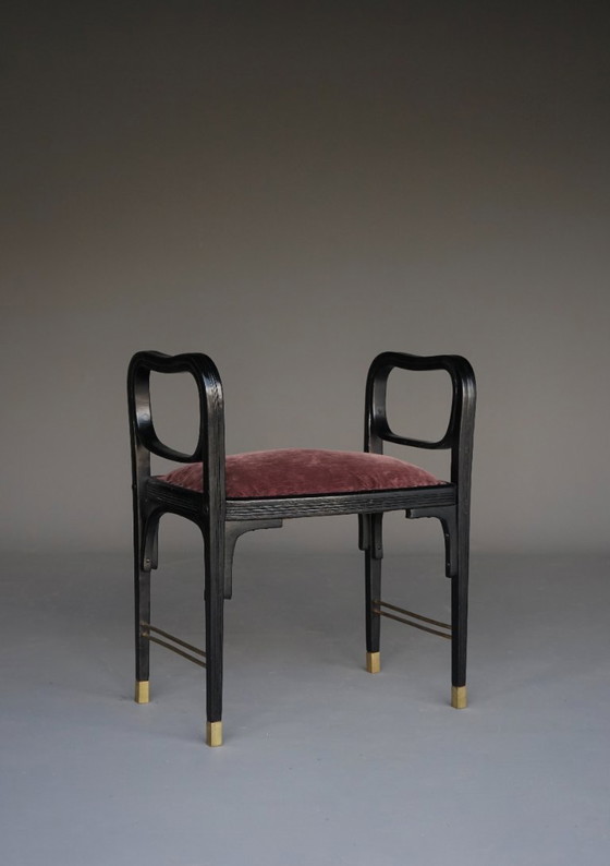 Image 1 of Bugholzhocker Modell 412 zugeschrieben Otto Wagner für J.& J.Kohn, 1902