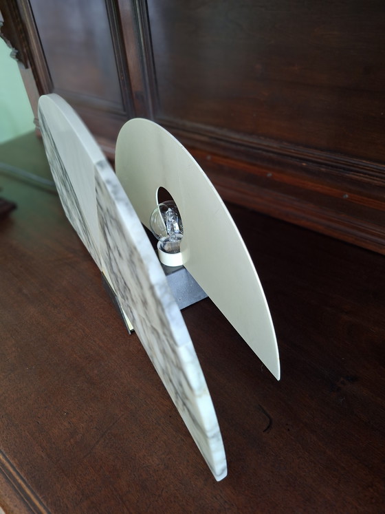 Image 1 of Beautiful vintage "Ventaglio" model V584 lamp by Angelo Mangiarotti