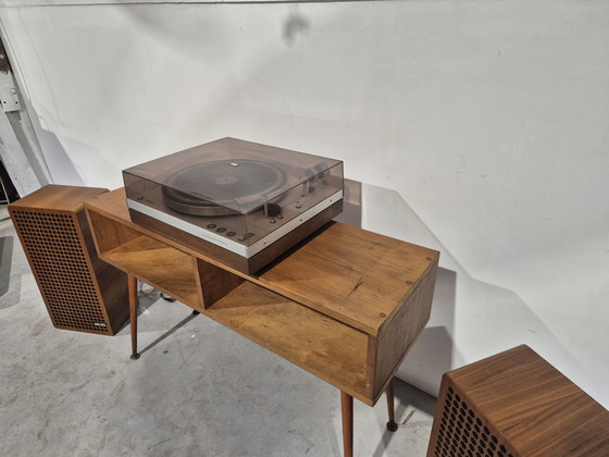 Image 1 of Mid-century vintage audio table design