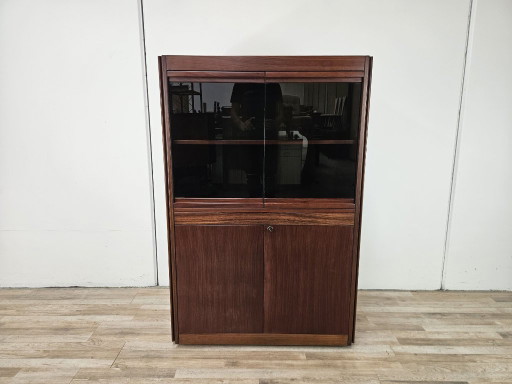 4D display cabinet by Angelo Mangiarotti for Molteni, 1970