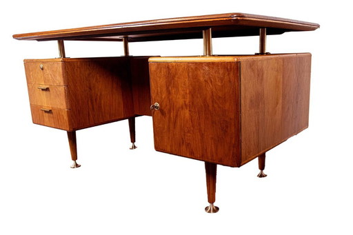 Scrivania di design olandese della metà del secolo A.A.Patijn per Zijlstra Joure