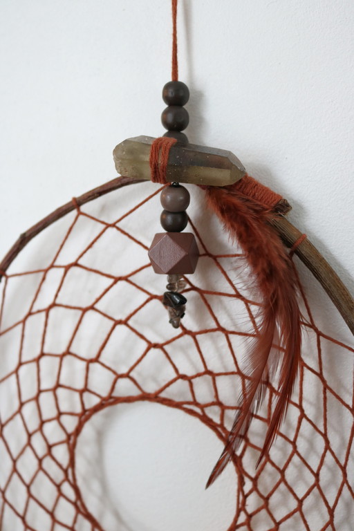 Dreamcatcher with gemstone