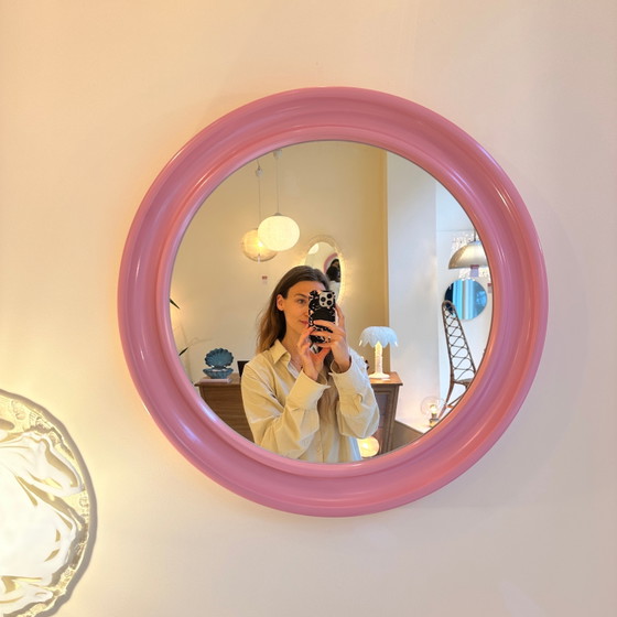 Image 1 of Miroir rond rose de Carrara & Matta, Italie